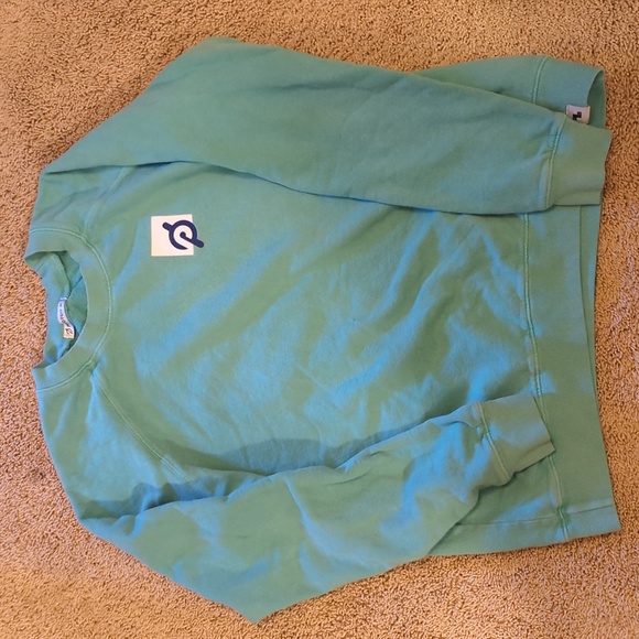 Unisex Peloton Aqua Logo Pullover Sweatshirt New - Picture 10 of 11